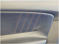 2015 - 2023 Ford Mustang GT S550 Pair Front Coupe Door Panels Brown Stitching 2630 - The Parts Farm