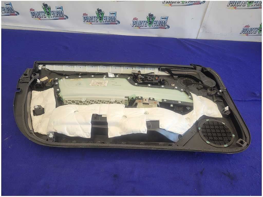 2015 - 2023 Ford Mustang GT S550 Pair Front Coupe Door Panels Brown Stitching 2630 - The Parts Farm