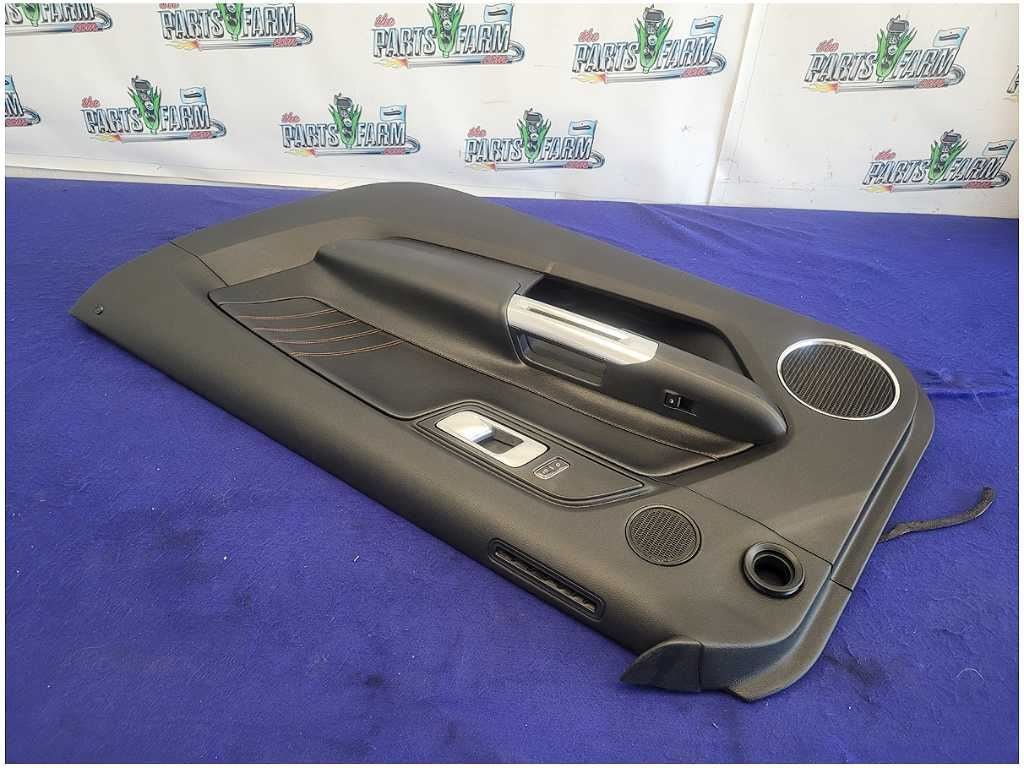2015 - 2023 Ford Mustang GT S550 Pair Front Coupe Door Panels Brown Stitching 2630 - The Parts Farm