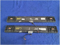 2015-2023 Ford Mustang GT S550 Pair Lower Door Sill Plates Scuff Lighted 2887 - The Parts Farm