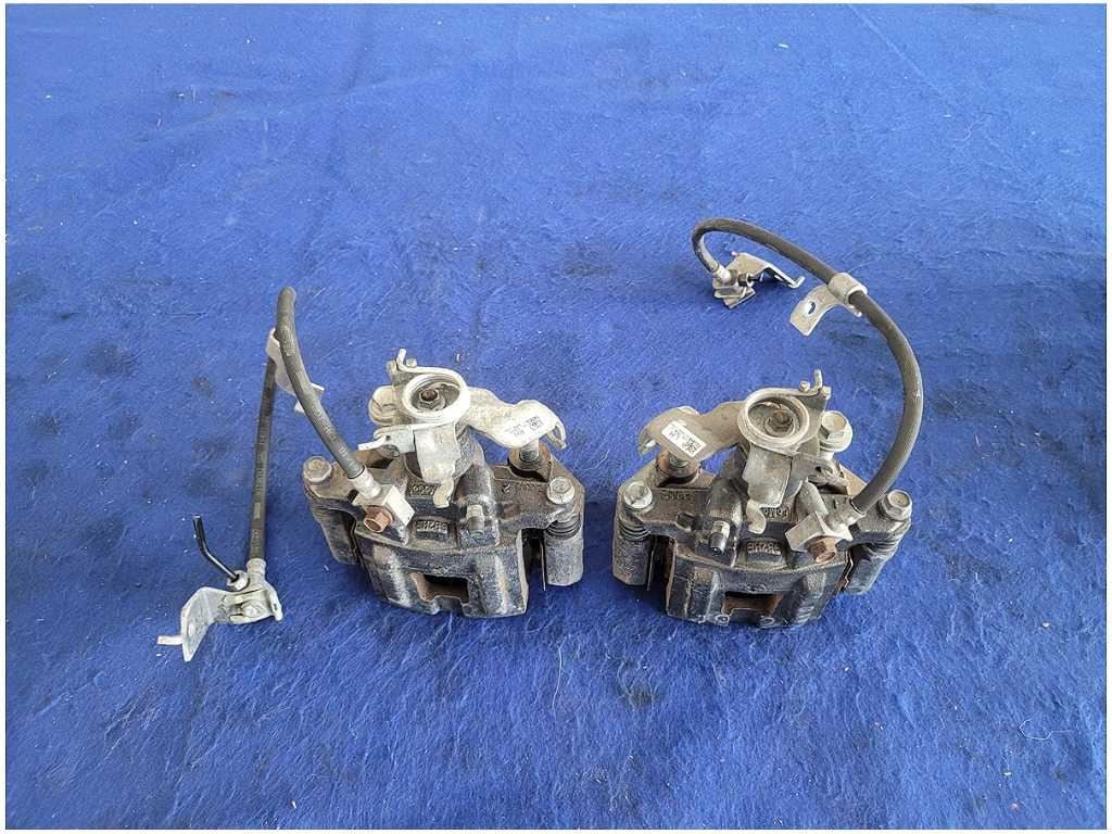 2015-2023 Ford Mustang GT S550 Pair Rear Brake Calipers Pads Lines 2888 - The Parts Farm