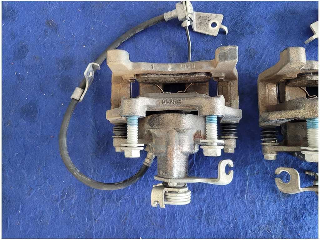 2015-2023 Ford Mustang GT S550 Pair Rear Brake Calipers Pads Lines 2888 - The Parts Farm