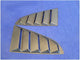 2015 - 2023 Ford Mustang GT S550 Pair Side Quarter Louvers Panel Matte Black 2766 - The Parts Farm