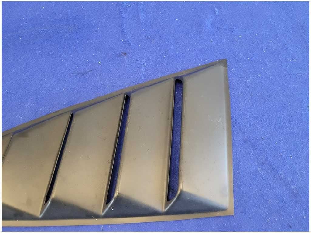 2015 - 2023 Ford Mustang GT S550 Pair Side Quarter Louvers Panel Matte Black 2766 - The Parts Farm