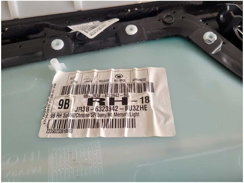 2015-2023 Ford Mustang GT S550 Passenger Convertible Door Panel Card 2887 - The Parts Farm