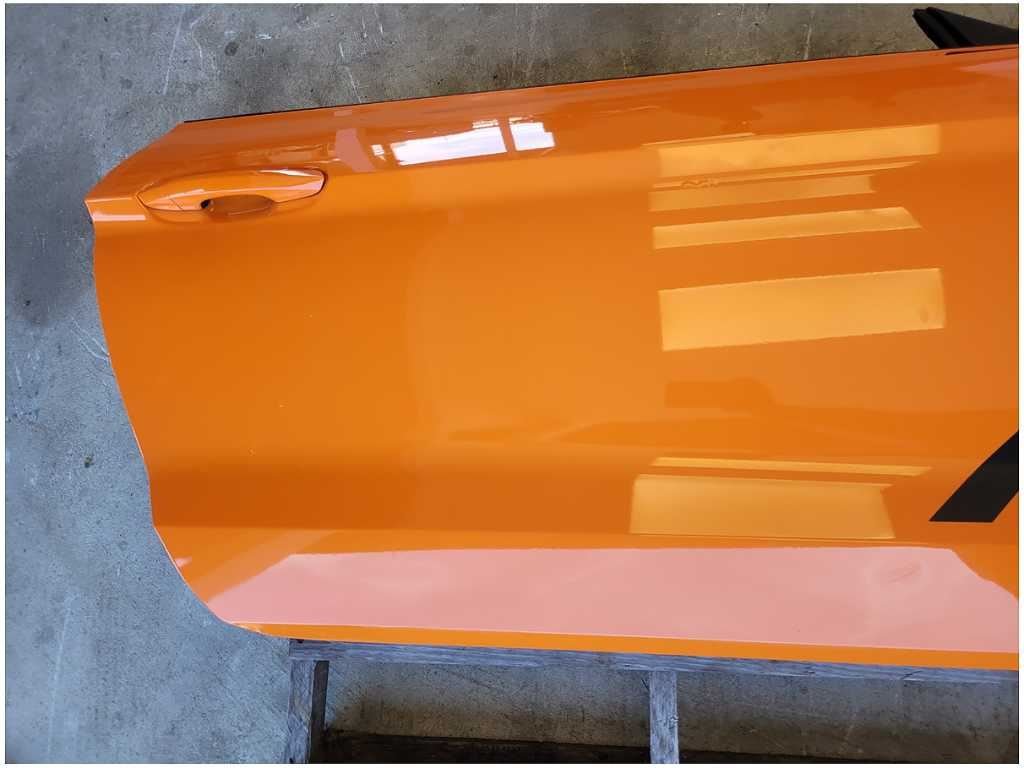 2015 - 2023 Ford Mustang GT S550 Passenger Coupe Door Shell Paint CA 2768 - The Parts Farm