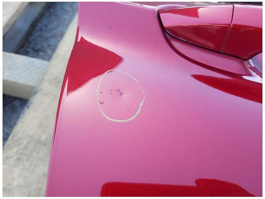 2015 - 2023 Ford Mustang GT S550 Passenger Front Door Coupe Shell Paint RR 2706 - The Parts Farm