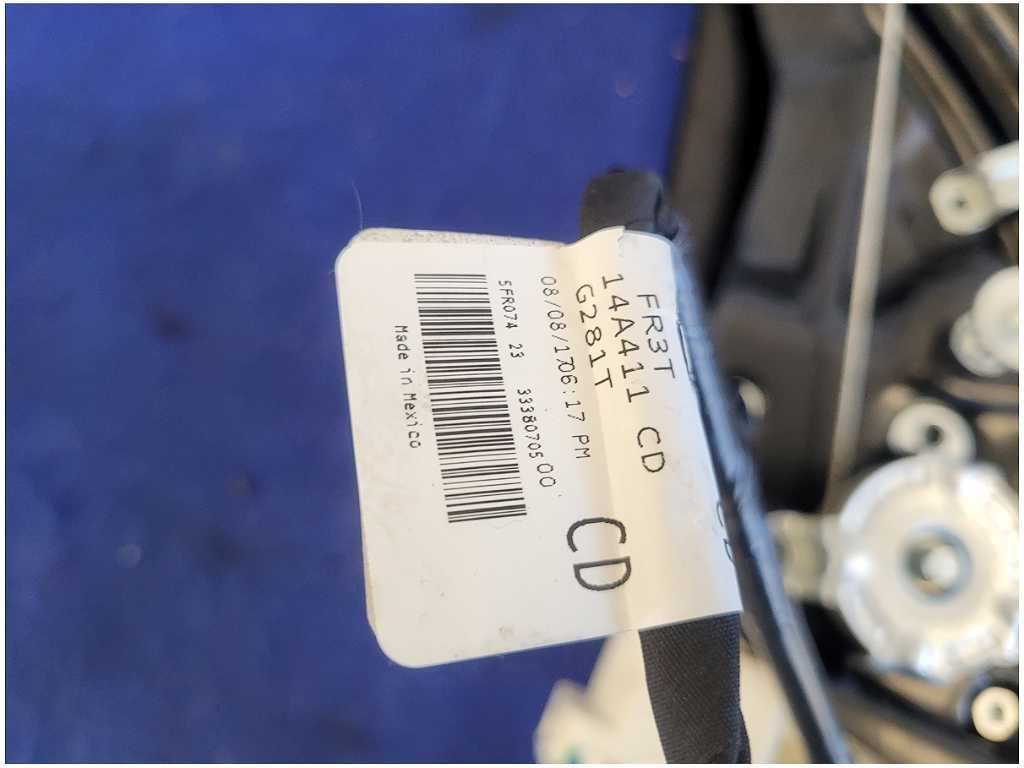 2015 - 2023 Ford Mustang GT S550 Passenger Quarter Glass Convertible Window 2771 - The Parts Farm