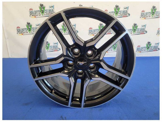 2015 - 2023 Ford Mustang GT S550 Wheel 18x8 Black Split Spoke 2533 - The Parts Farm