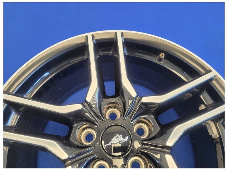 2015 - 2023 Ford Mustang GT S550 Wheel 18x8 Black Split Spoke 2533 - The Parts Farm