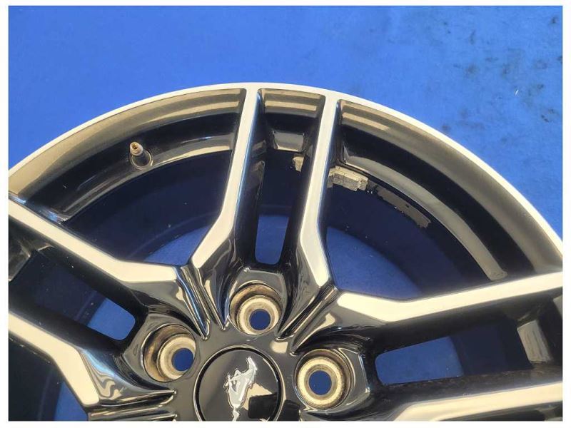 2015 - 2023 Ford Mustang GT S550 Wheel 18x8 Black Split Spoke 2533 - The Parts Farm