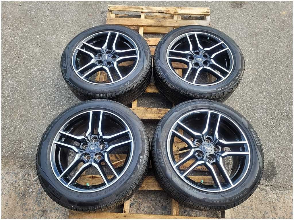 2015-2023 Ford Mustang GT Set Wheels 18x8 Split Spoke Rims Tires *Read 2903 - The Parts Farm