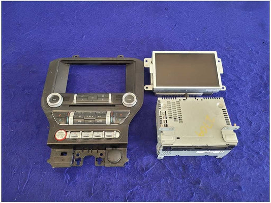 2015 Ford Mustang GT S550 Info - GPS - TV Screen Front Nav Receiver Faceplate 2709 - The Parts Farm