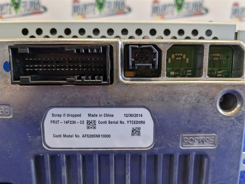 2015 Ford Mustang GT S550 Info - GPS - TV Screen Sync Radio Info Dash 2329 - The Parts Farm