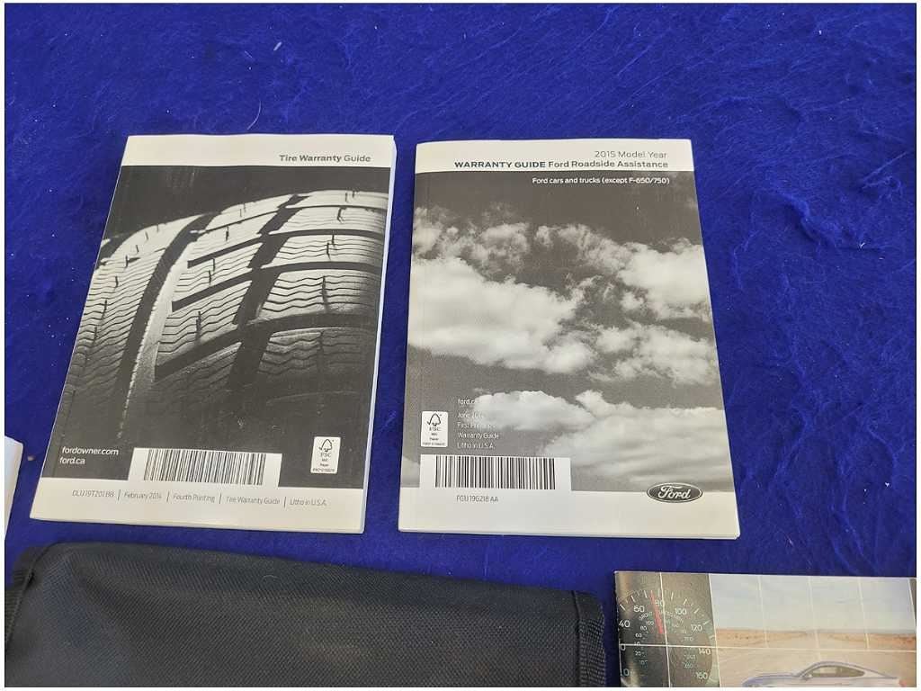 2015 Ford Mustang GT S550 Owner's Manual Cover Booklet Pamphlet 2718 - The Parts Farm