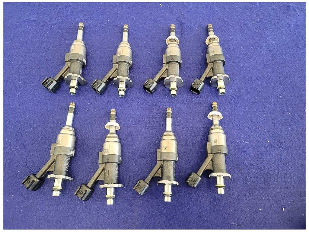 2016 - 2024 Chevrolet Camaro SS OEM NTO Stock Fuel Injectors 8 C43 - The Parts Farm