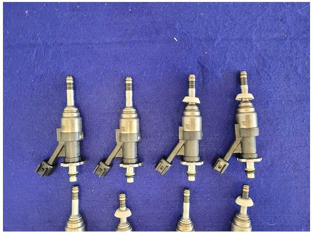 2016 - 2024 Chevrolet Camaro SS OEM NTO Stock Fuel Injectors 8 C43 - The Parts Farm