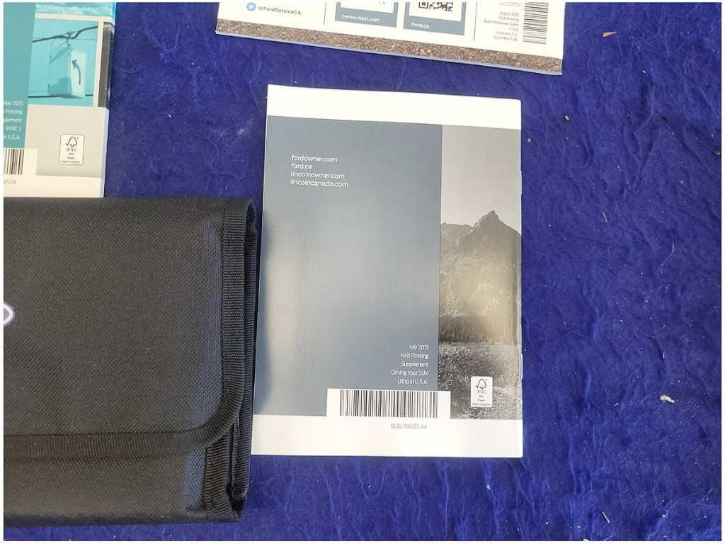 2016 Ford F150 F - 150 Pickup Truck Owner's Manual Book Pamphlet Cover 2765 - The Parts Farm