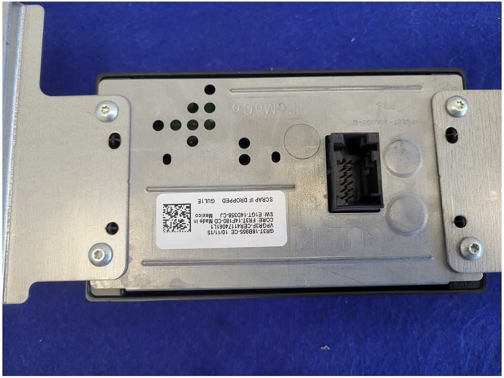 2016 Ford Mustang GT S550 Audio Radio Control Panel Face Plate Stereo 2776 - The Parts Farm