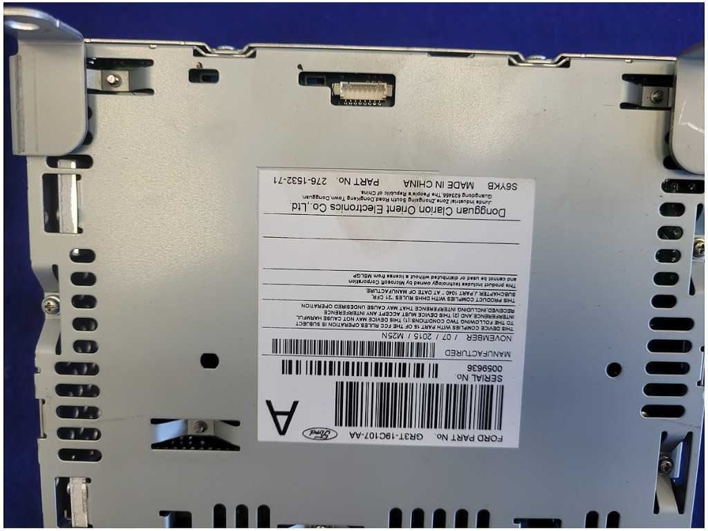 2016 Ford Mustang GT S550 Audio Radio Control Panel Face Plate Stereo 2776 - The Parts Farm