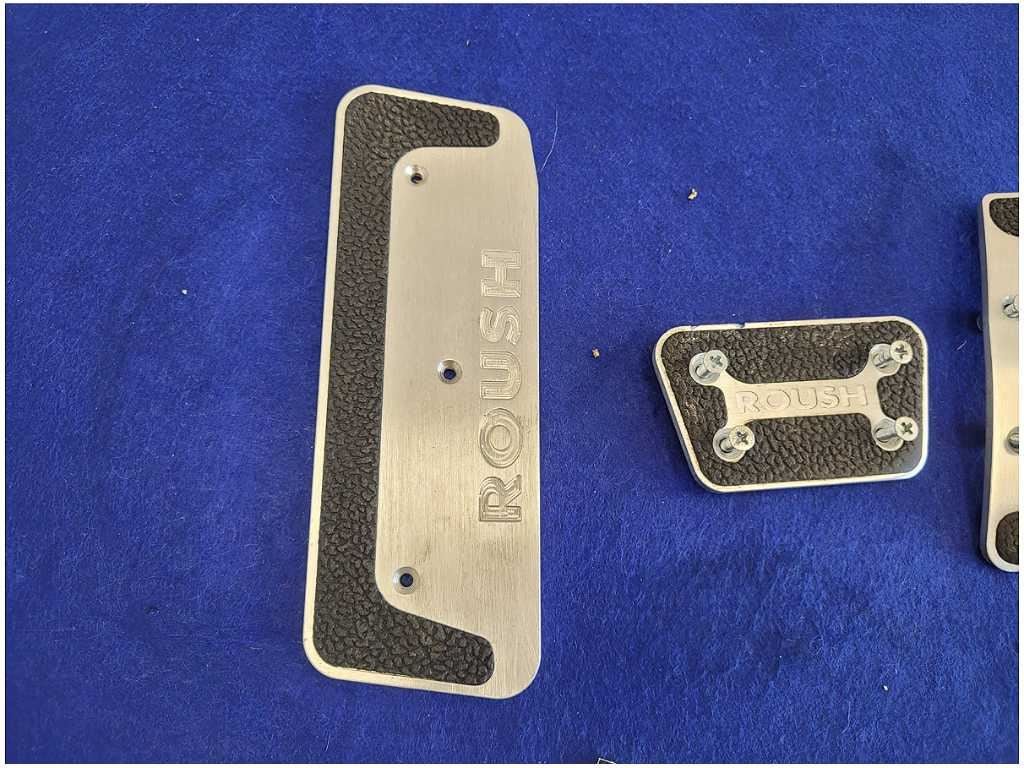 2016 Ford Mustang GT S550 Roush Pedal Covers Auto Trans Automatic A/T 2768 - The Parts Farm