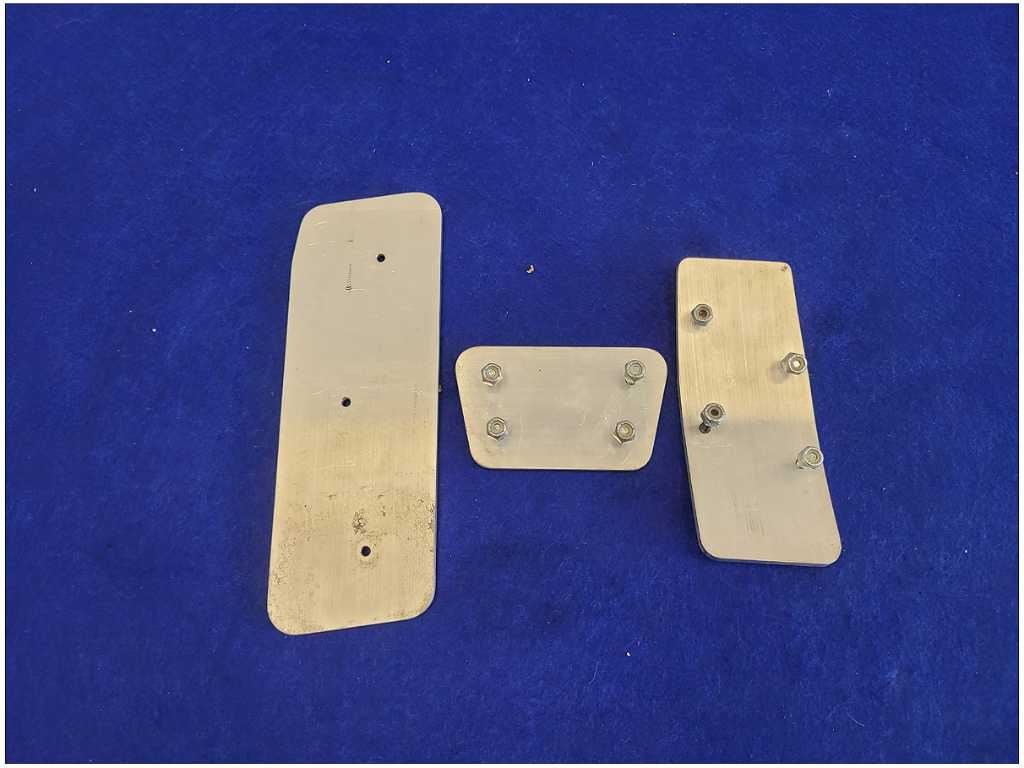 2016 Ford Mustang GT S550 Roush Pedal Covers Auto Trans Automatic A/T 2768 - The Parts Farm