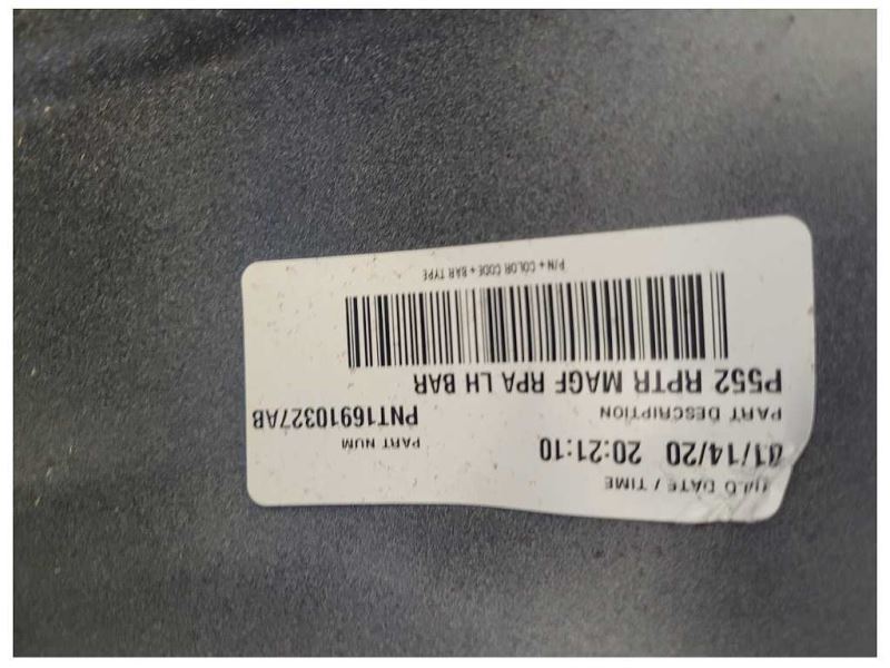 2017 2018 Ford Raptor F150 Left LH Rear Bumper Cap W Sensor Hole Exhaust Arch - The Parts Farm