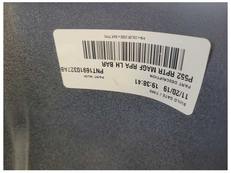 2017 2018 Ford Raptor F150 Left LH Rear Bumper Cap W Sensor Hole Exhaust Arch - The Parts Farm