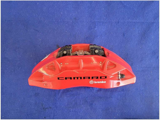 2017 - 2023 Chevrolet Camaro SS 6.2L Passenger Front Brake Caliper Red C43 - The Parts Farm