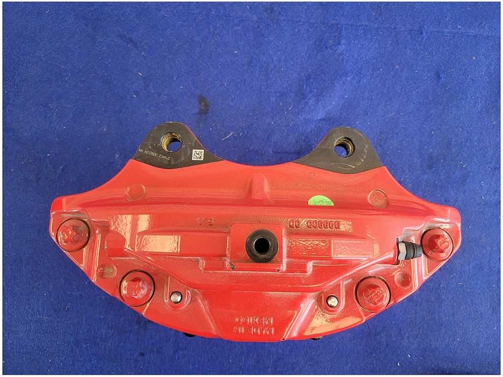 2017 - 2023 Chevrolet Camaro SS 6.2L Passenger Front Brake Caliper Red C43 - The Parts Farm