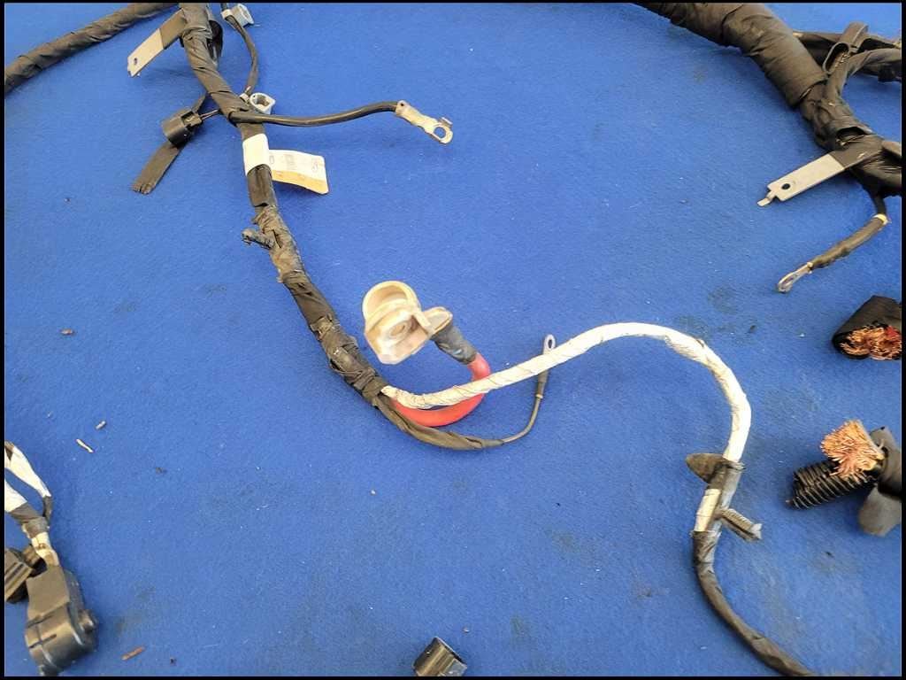 2017 Ford Mustang GT S550 Battery Starter Harness Wire Plug *Cut Wires* 2232 - The Parts Farm