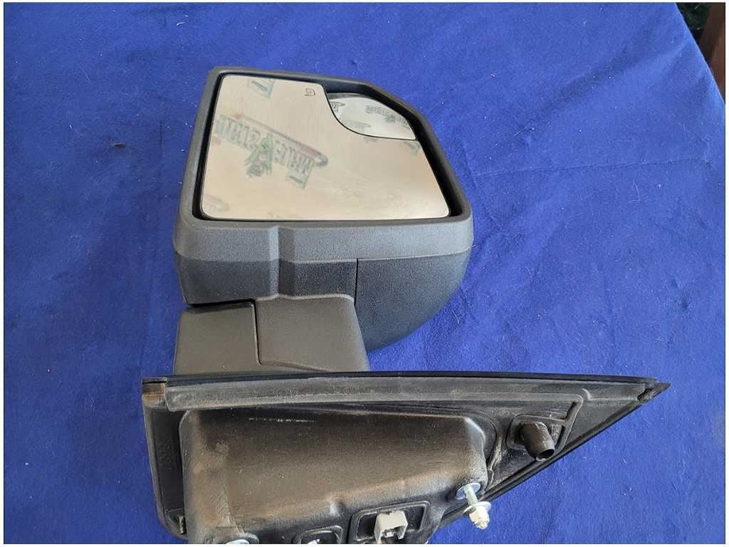 2018 - 2020 F150 F - 150 Truck Driver Rear View Mirror Power Heated Black 2874 - The Parts Farm