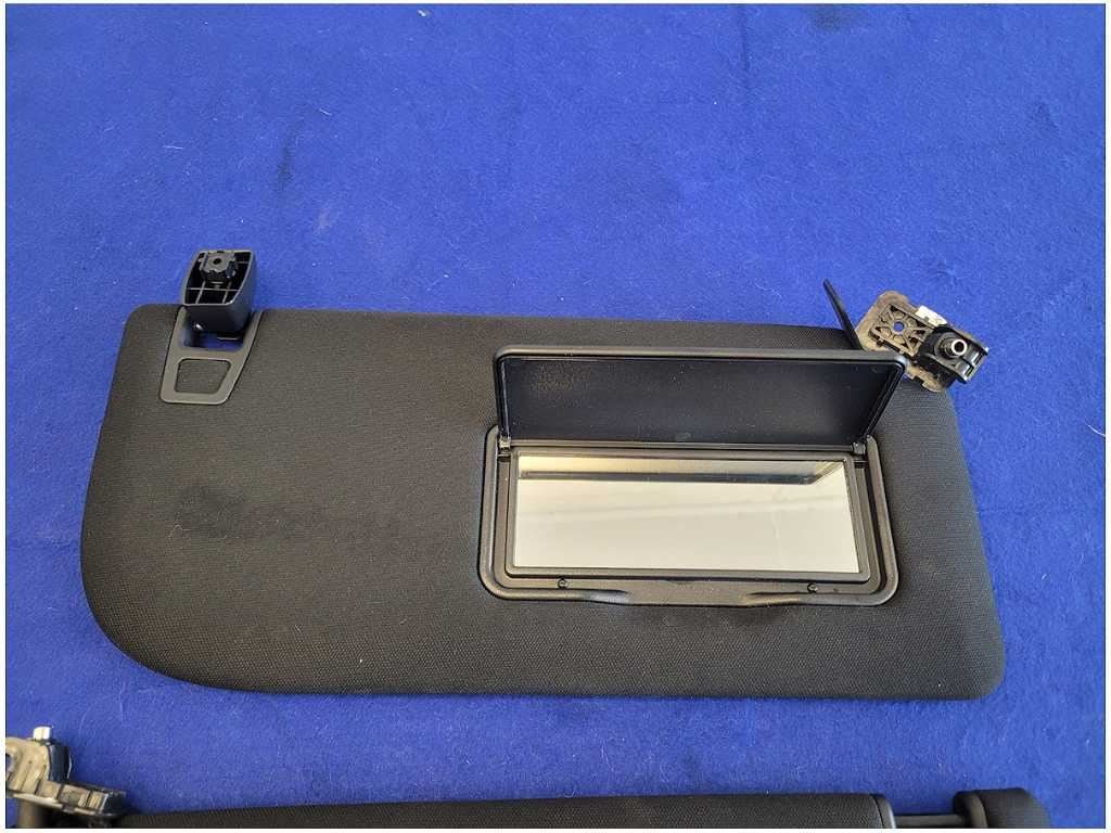 2018 - 2020 Ford F150 F - 150 Truck Pair Front Sunvisors No Sunroof Shade 2874 - The Parts Farm