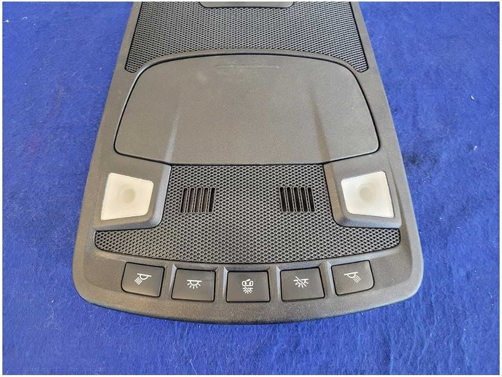 2018 - 2020 Ford F150 F - 150 Truck Upper Roof Console No Sunroof Black 2874 - The Parts Farm