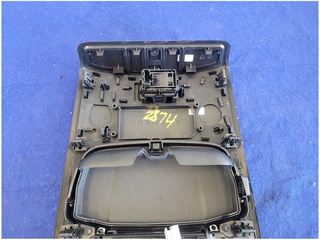 2018 - 2020 Ford F150 F - 150 Truck Upper Roof Console No Sunroof Black 2874 - The Parts Farm