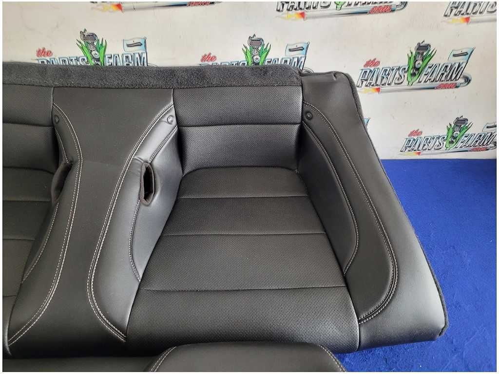 2018-2023 Ford Mustang Convertible Rear Leather Seat Cushions Upper Lower 2887 - The Parts Farm