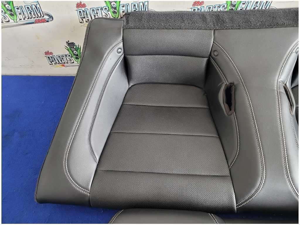 2018-2023 Ford Mustang Convertible Rear Leather Seat Cushions Upper Lower 2887 - The Parts Farm