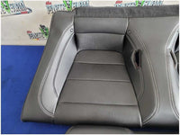 2018-2023 Ford Mustang Convertible Rear Leather Seat Cushions Upper Lower 2887 - The Parts Farm