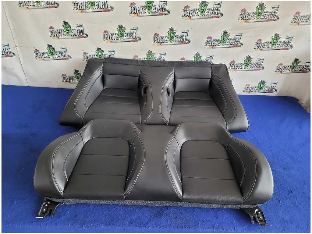 2018-2023 Ford Mustang Convertible Rear Leather Seat Cushions Upper Lower 2887 - The Parts Farm