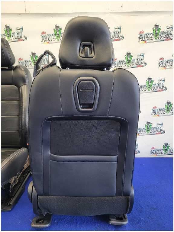 2018-2023 Ford Mustang Convertible Set Leather Seats Panels Console White 2903 - The Parts Farm