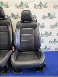 2018-2023 Ford Mustang Convertible Set Leather Seats Panels Console White 2903 - The Parts Farm
