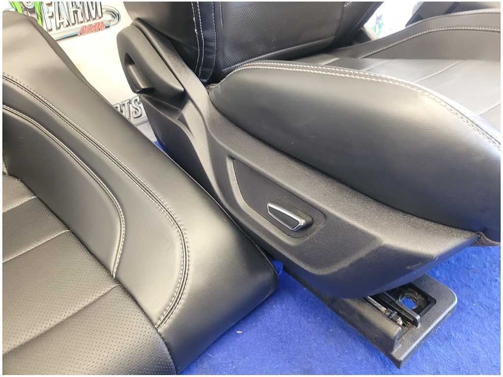 2018-2023 Ford Mustang Convertible Set Leather Seats Panels Console White 2903 - The Parts Farm