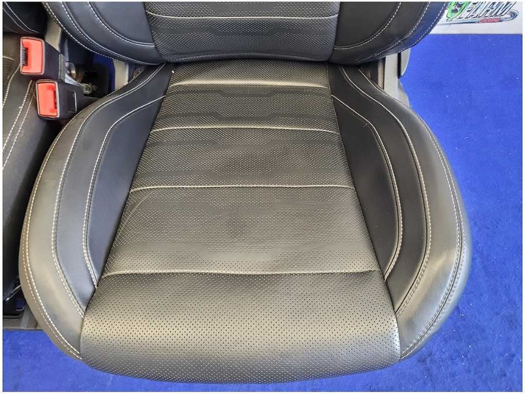 2018-2023 Ford Mustang Convertible Set Leather Seats Panels Console White 2903 - The Parts Farm