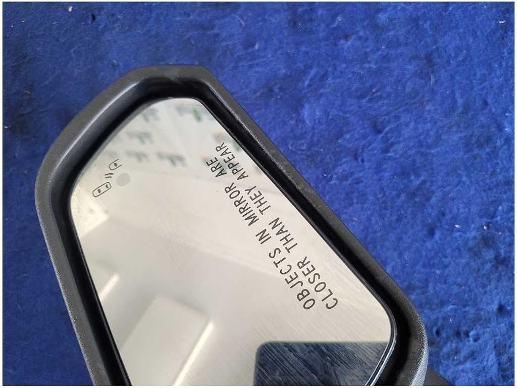 2018-2023 Ford Mustang GT Passenger Rear View Mirror Power BLIS Paint UX 2888 - The Parts Farm
