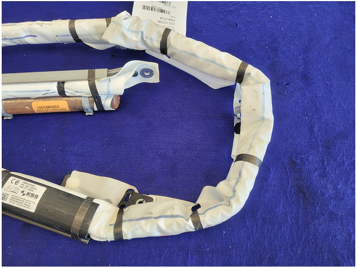 2018 - 2023 Ford Mustang GT S550 Coupe Driver Upper Roof Curtain Air Bag 2734 - The Parts Farm