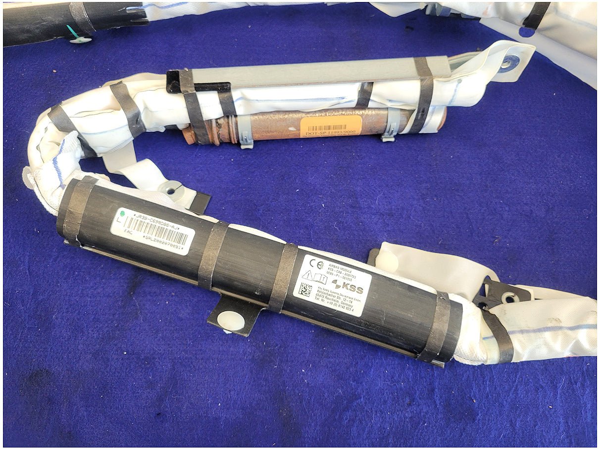 2018 - 2023 Ford Mustang GT S550 Coupe Driver Upper Roof Curtain Air Bag 2734 - The Parts Farm