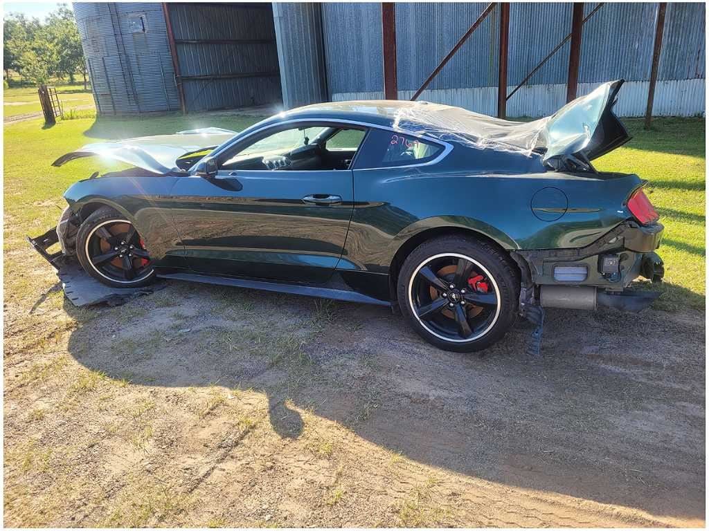 2018 - 2023 Ford Mustang GT S550 Coupe Fuel Door Gas Cap Paint B5 2769 - The Parts Farm