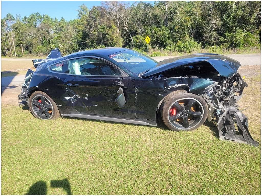 2018 - 2023 Ford Mustang GT S550 Coupe Fuel Door Gas Cap Paint B5 2769 - The Parts Farm