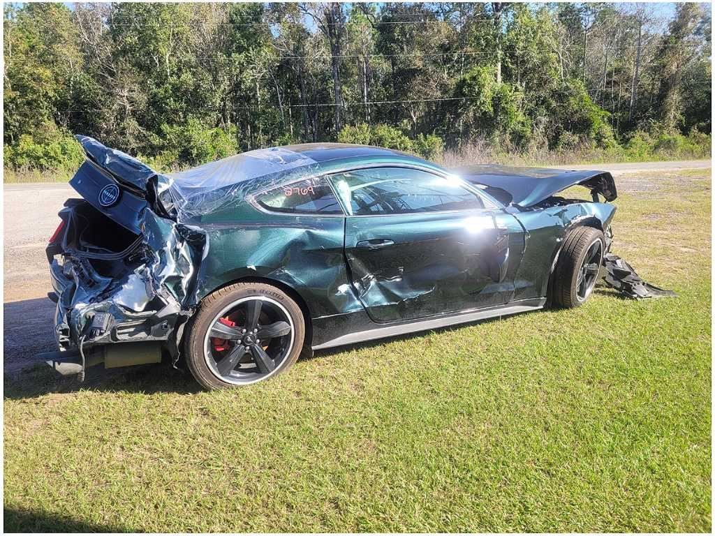 2018 - 2023 Ford Mustang GT S550 Coupe Fuel Door Gas Cap Paint B5 2769 - The Parts Farm