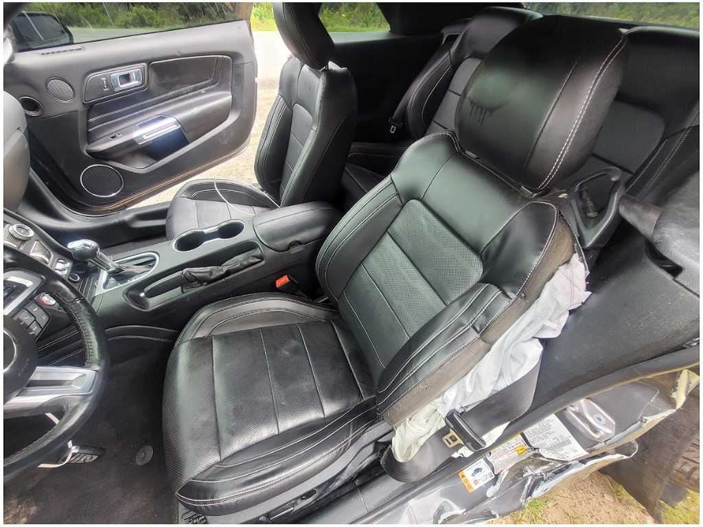 2018-2023 Ford Mustang GT S550 Front Leather Headrest Seat 2887 - The Parts Farm